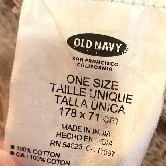 Boho 00’s Style Infinity Scarf Old Navy Brand Soft Beige - Picture 2 of 3